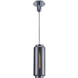 👉 Glazen hanglamp chroom metaal a++ Jarras, hoogte 53,5 cm,