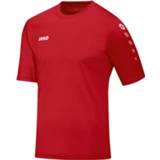 👉 Shirt voetbal mannen male rood Jako team km - 4059562227994