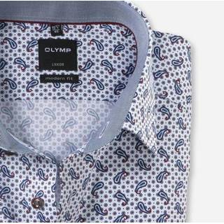 👉 Overhemden male rood Olymp Shirt lm mf