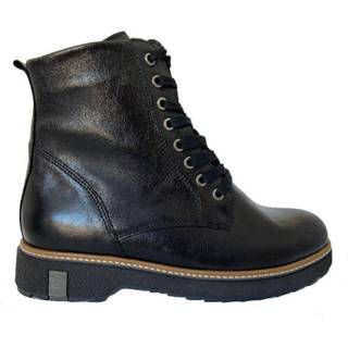 👉 Veterschoenen vrouwen zwart Waldläufer kitomi 4065447075673