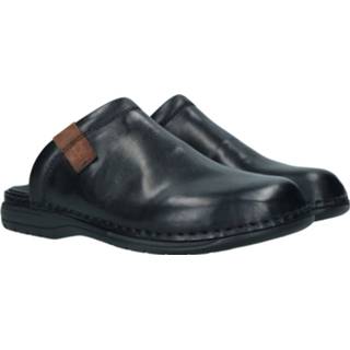 👉 Pantoffels herenschoenen zwart male leer Rieker Pantoffel 4060596283160 4060596283177 4060596283184