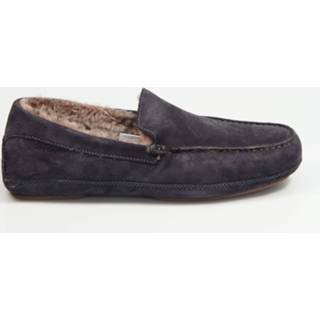 👉 Pantoffels leer male blauw Sioux