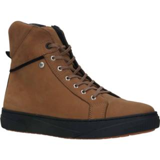 👉 Veterboots vrouwen geel damesschoenen leer Wolky Wheel longbeach comfort veterboot 8719205442554 8719205442561 8719205442578