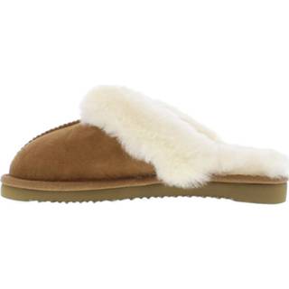 👉 Pantoffels vrouwen meisjes cognac Bullboxer Pantoffel 107052 2700003265243 2900003265285