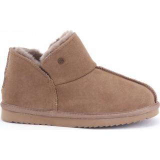 👉 Pantoffels damesschoenen vrouwen bruin Warmbat willow wlw321055 mud 8719394041361