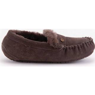 👉 Pantoffels mannen bruin Warmbat Nowra NWR341088 Pebble Bruin-36 8719394135695