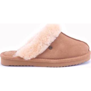 👉 Pantoffels damesschoenen vrouwen bruin Warmbat lismore lsm321026 camel 8719394132298