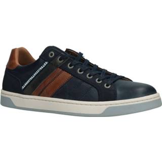 👉 Sneakers male blauw herenschoenen leer Gaastra Waller lea sneaker 8717562632069