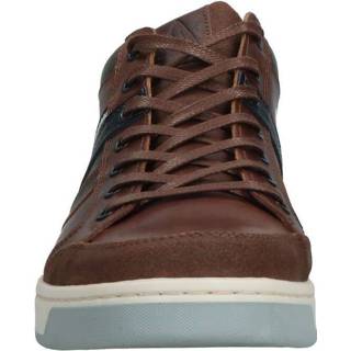 👉 Sneakers synthetisch active leer veters kunststof laag bruin Gaastra Waller Mid Lea Sneaker 8717562632373