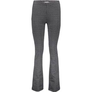 L broeken vrouwen zwart Geisha 11566-40 pants check flair