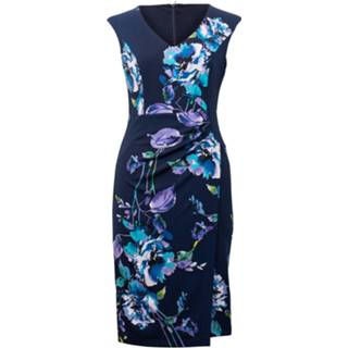 👉 Jurk polyester vrouwen blauw Joseph Ribkoff 221069 2031063690042