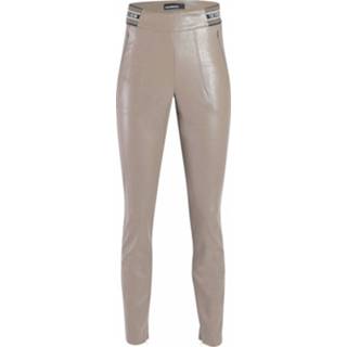 👉 Broek polyamide vrouwen bruin Cambio Broeken 2017001681570