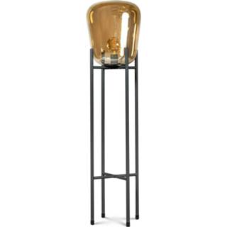 👉 Vloerlamp zwart goud active ETH Benn Gold met 05-VL8201-30 8720195303022