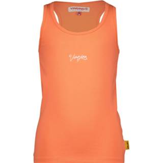 👉 Tanktop elastane vrouwen oranje Vingino giranne 8720386174943