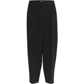 👉 Polyester broeken vrouwen zwart InWear Iw caylee barrel pant