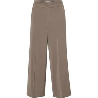 👉 Broeken vrouwen taupe InWear Iw cadia culotte pant