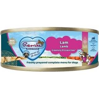 👉 Vers vlees plastic Renske hond lam graanvrij 24X95 GR