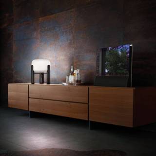 👉 Tafel lamp glas a++ wit favaretto zwart Tafellamp Sata kap in Wit, voet