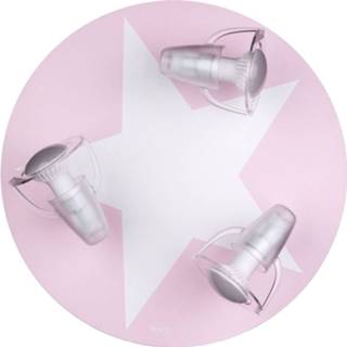 👉 Plafond lamp a++ roze Plafondlamp ster in