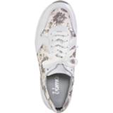 👉 Vrouwen wit gebloemd hielpolster Sportschoen Vamos Active 4055707729590