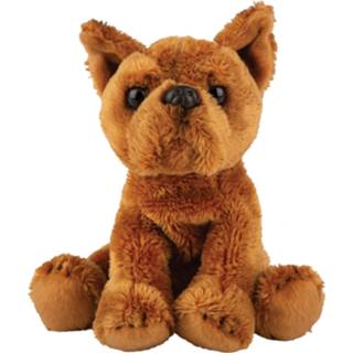 👉 Knuffel pluche kinderen dieren Staffordshire Terrier hond 13 cm
