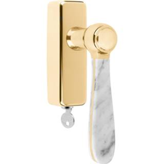 👉 Messing marmer RVS Formani Draaikiepgarnituur Lazaro Rosa-Violan BOSCO LZ100-DKLOCK-O afsluitbaar - ongelakt/carrara 8718009335765