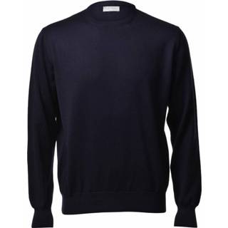 👉 Pullover wol men blauw Gran Sasso