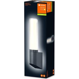 👉 Buiten wandlamp aluminium donkergrijs warmwit a+ Ledvance Endura Style Flare LED buitenwandlamp