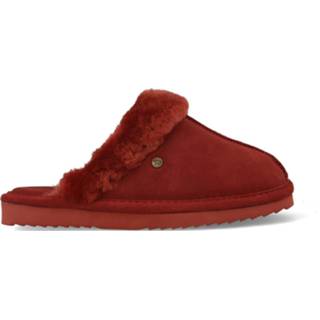 👉 Pantoffels suede 36 vrouwen rood Warmbat Lismore LSM321073 Rooibos / Rood-36 maat 8719394133370