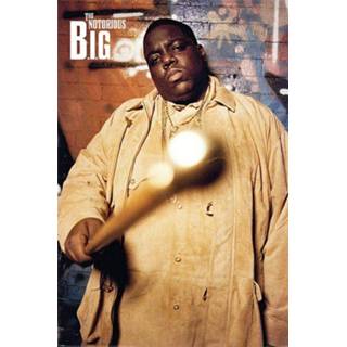 👉 Poster Hoofdmateriaa Papier unisex meerkleurig The Notorious B.I.G. - Cane 5050574348560