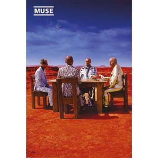 👉 Poster zwart Hoofdmateriaa Papier unisex wit Muse - Black holes and revelations 5050574349260