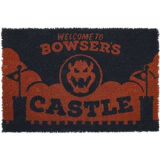 👉 Deurmat meerkleurig unisex Hoofdmateriaa PVC Super Mario - Bowsers Castle 5050293851358