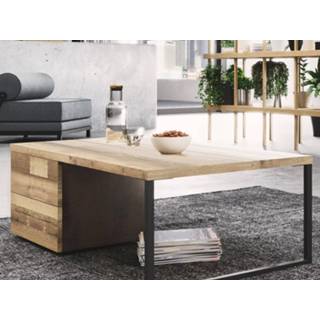 👉 Salontafel antraciet LUCIOLE 120 cm 2 lades antraciet/silva 5400943216189