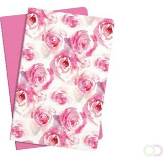 Notitieboek roze active Sigel Jolie set van 2 stuks, A5 softcovercover gelinieerd 4004360828461
