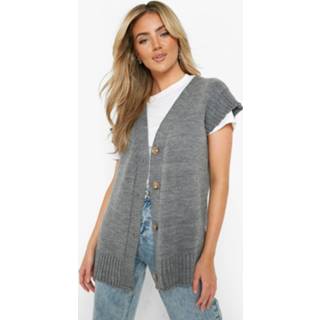 Mouwloze Gilet, Charcoal