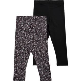 👉 Legging katoen meisjes zwart Leggings 'Nille' 5715217331063