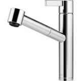 👉 Platina mat Dornbracht Eno ééngreeps keukenmengkraan met draaibare uitloop en Pull-down sproeifunctie 25,4 cm, donker
