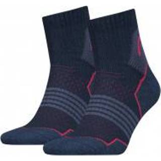 👉 Sokken zwart rood HEAD Hiking Quarter 2-pack Unisex Black/red