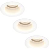 👉 Inbouwspot wit aluminium 3x Mari LED - 5 Watt Neutraal 4000K Verwisselbare GU10 Dimbaar voor binnen en buiten 8720365441134
