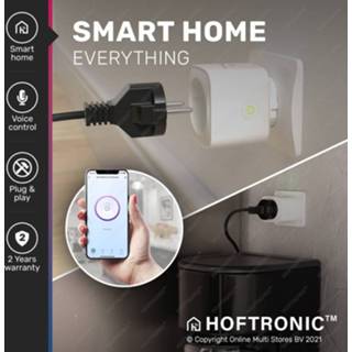 👉 Tijdschakelaar wit nederlands Slimme stekker - WiFi & Bluetooth met Compatibel Amazon Alexa Google Home 8720365427213