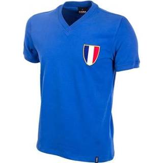 👉 Voetbal shirt Frankrijk retro voetbalshirt Olympische Spelen 1968