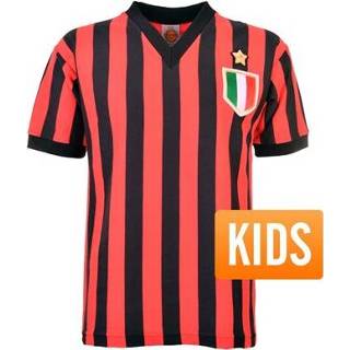 👉 Voetbal shirt kinderen AC Milan retro voetbalshirt 1979-1980 -