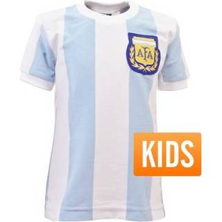👉 Voetbal shirt kinderen Argentinie Retro Voetbalshirt W.K. 1986 -