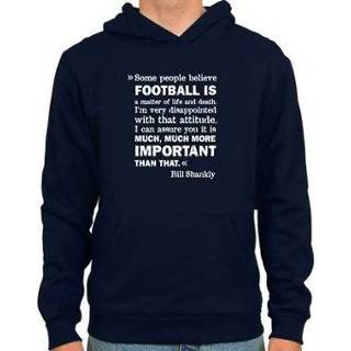 👉 Hoodie Spielraum - Bill Shankly Navy