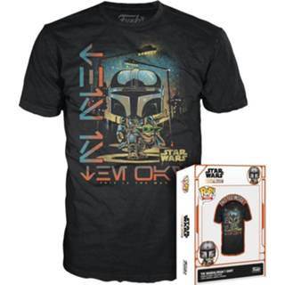 👉 Star Wars The Mandalorian POP! Tees T-Shirt The Mandalorian Size XL