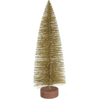 👉 Kerstboom goud polyresin XX antraciet TOM Oscar XXL 41 x 15 cm 8718317785313