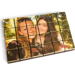 👉 Houten blok Foto op chocolade blokjes 4251217139045