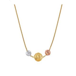 👉 Halsketting multicolor goud legering geel vrouwen luxueus materiaal Collier Diemer Gold 4055708199231