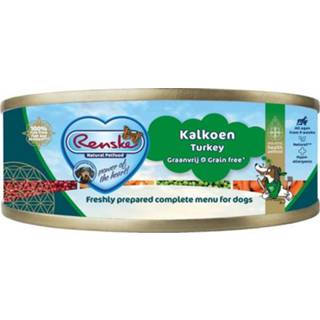 Kalkoen blik active Renske Vers Gestoomd Complete Menu Senior Graanvrij 95 gr 8720604240078