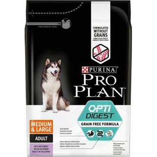 👉 Pro Plan Dog Adult Medium & Large Sensitive Digestion Grain Free Kalkoen - Hondenvoer - 2.5 kg